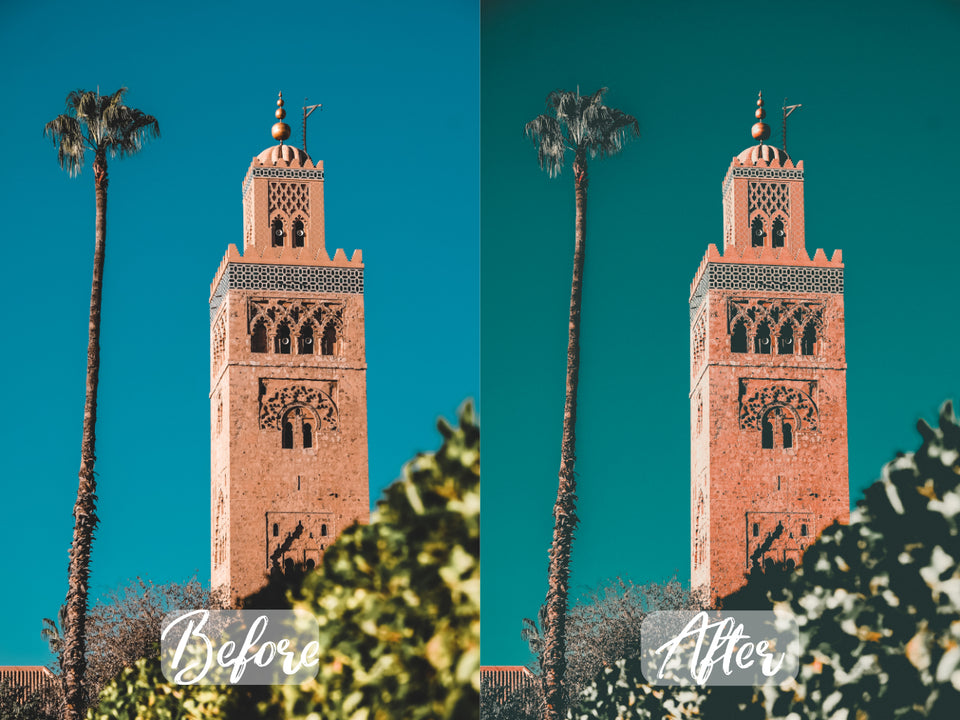 Marrakech Mobile Lightroom Preset