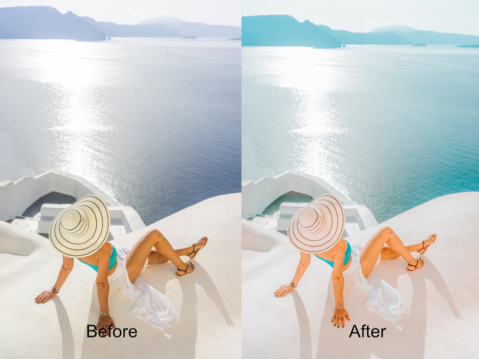 SANTORINI MOBILE LIGHTROOM PRESET